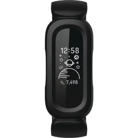Fitbit Ace 3 Kids - Activity tracker - Zwart/Rood