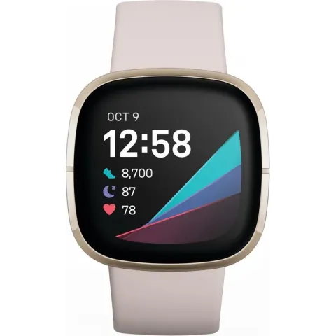 Fitbit Sense - Smartwatch - Wit