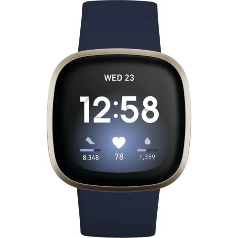 Fitbit Versa 3 - Smartwatch - Blauw
