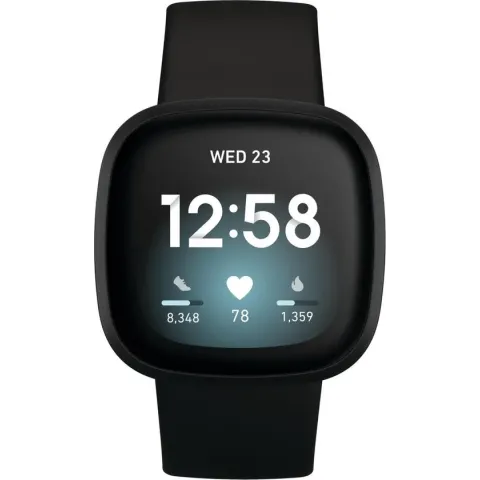 Fitbit Versa 3 - Smartwatch - Zwart