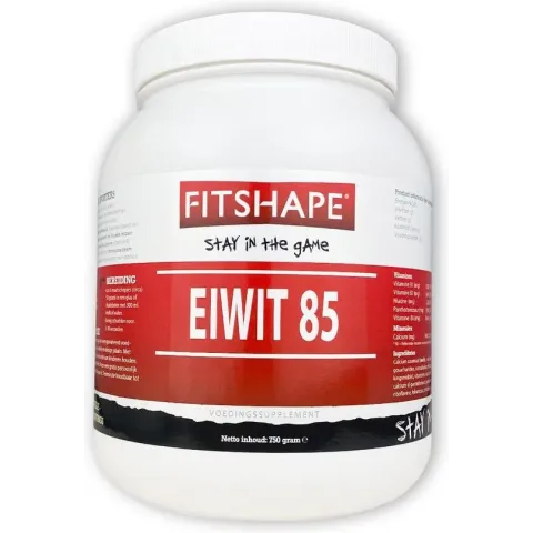 Fitshape Eiwit 85% Vanille - 400 gram - Eiwitshake