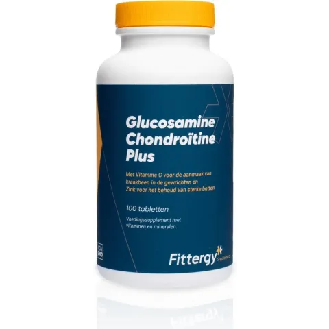 Fittergy Supplements - Glucosamine Chondroitine Plus - 100 tabletten - Glucosamine - voedingssupplement