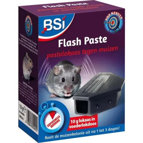 Flash pasta lokaasdoos - muizengif- 10 g