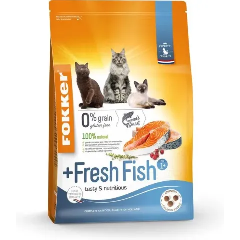 Fokker Cat + Fresh Fish 7 kg.