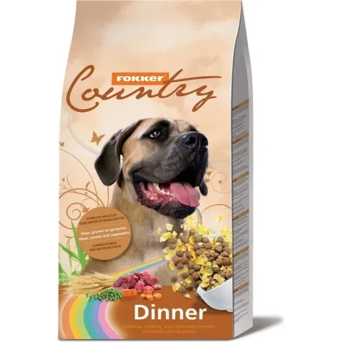 Fokker Country Dinner - Hondenvoer - 15 kg