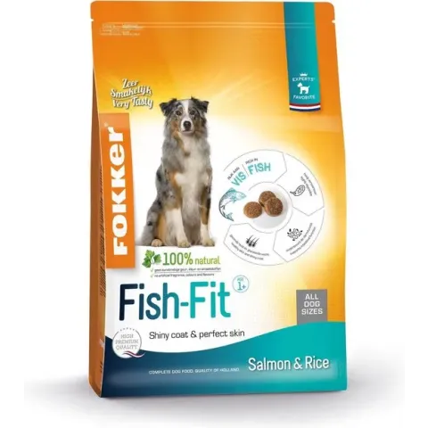 Fokker Dog Fish-Fit Zalm - Hondenvoer - 2.5 kg