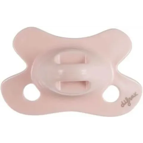 Fopspeen Difrax Newborn Natural Pure | Blossom roze