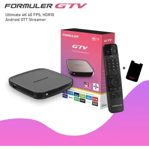 Formuler GTV – 4K IPTV + D'AZ® Kaarthouder