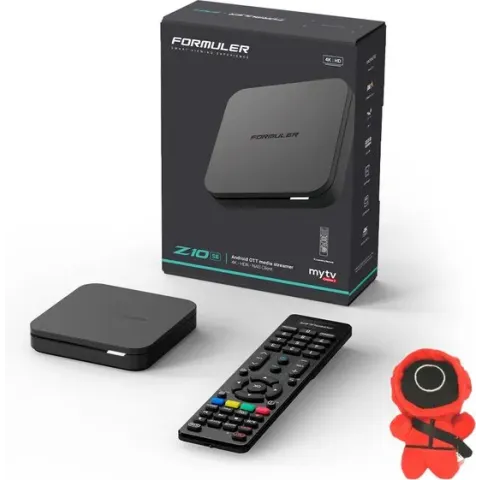 Formuler Z10 SE IPTV Set Top Box - inclusief 13 cm pluche knuffeltje