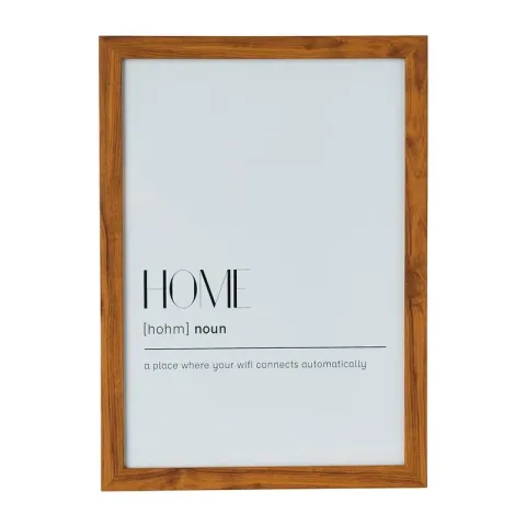 Fotolijst basic - 21x30 cm - bruin