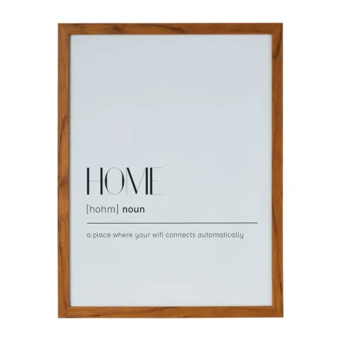 Fotolijst basic - 30x40 cm - bruin