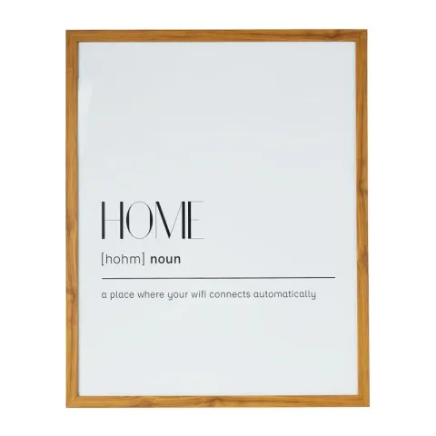 Fotolijst basic - 40x50 cm - bruin