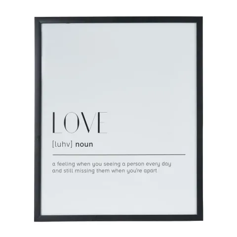 Fotolijst basic - 40x50 cm - zwart