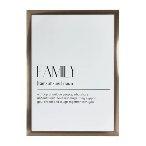 Fotolijst basic - 50x70 cm - zilverkleurig