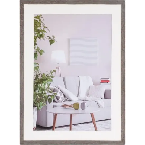 Fotolijst - Henzo - Modern - Fotomaat 50x70 - Donkergrijs