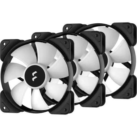 Fractal Design Aspect 12 RGB Black Frame 3-pack 3 stuks, 3-pins fan aansluiting