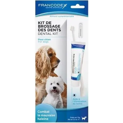 Francodex Gebitsreiniging Set - 70 g