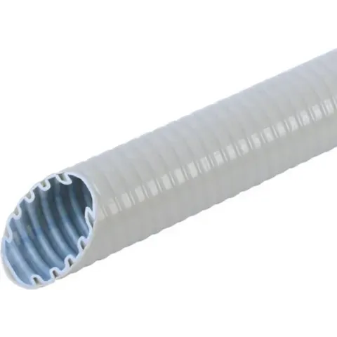 Fränkische Rohrwerke 25310025 Flexibele buis EN25 50 m Grijs