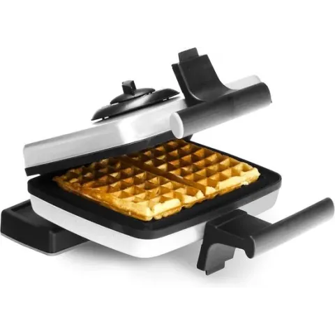 FRIFRI - Wafelijzer (metaal Kleur) Met Bakplaat 4X7; 2X600W - WA102a