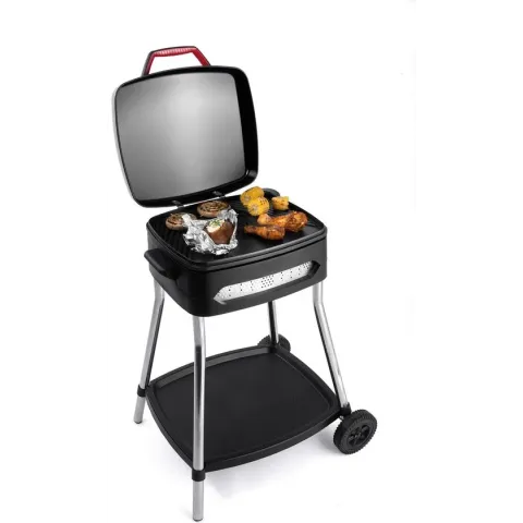 Fritel Elektrische Barbecue en Tafelgrill - 40x36 cm - Zwart