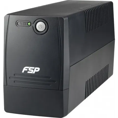 FSP/Fortron FP 800 800VA 2AC outlet(s) Toren Zwart UPS