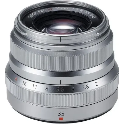 Fujifilm Fujinon XF 35mm - F/2.0 R WR zilver