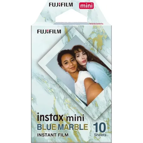 Fujifilm Instax Mini Film - Blue marble - 10 stuks