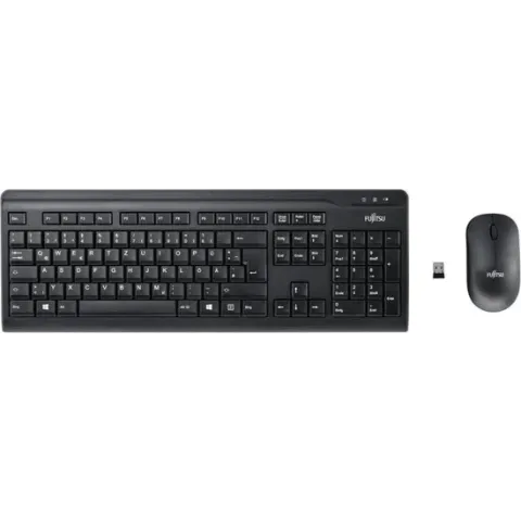 Fujitsu LX410 toetsenbord RF Draadloos QWERTY Engels Zwart