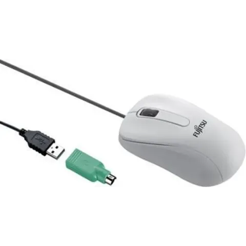 Fujitsu M530 muis USB Type-A+PS/2 Laser 1200 DPI Ambidextrous