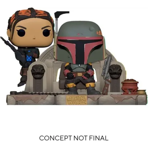 Funko Boba Fett and Fennec Shand - Funko Pop! Moment - The Mandalorian Figuur
