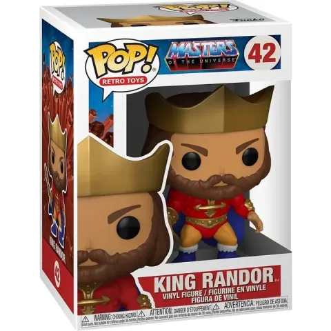 Funko POP! Retro Toys: Masters of the Universe - King Randor #42 Vinyl Figure