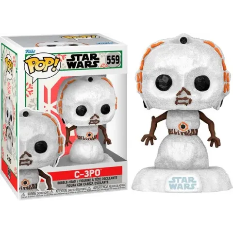 Funko POP Star Wars Holiday C-3PO #559 - Kerst cadeau geschenk