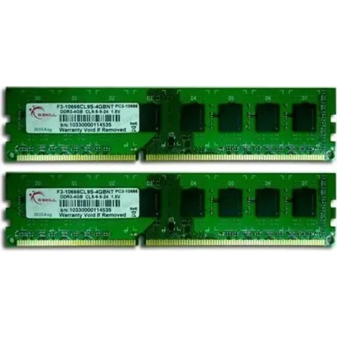 G.Skill 8GB DDR3 DIMM 8GB DDR3 1333MHz geheugenmodule