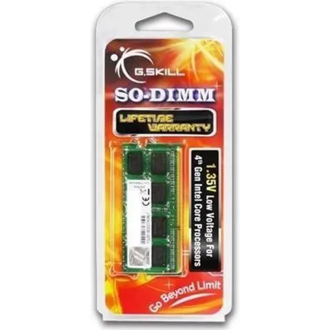 G.Skill 8GB DDR3L SODIMM 1600MHz (1 x 8 GB)