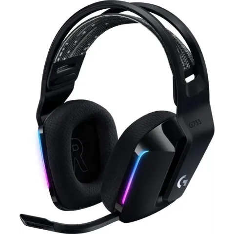 G733 LIGHTSPEED Wireless Gaming Headset / Zwart