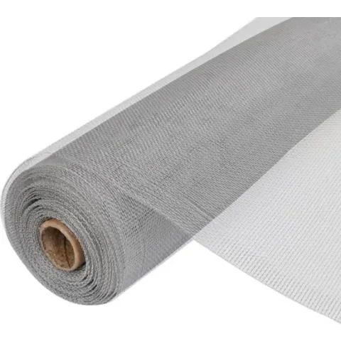 Gaas 100x1000 cm aluminium zilverkleurig