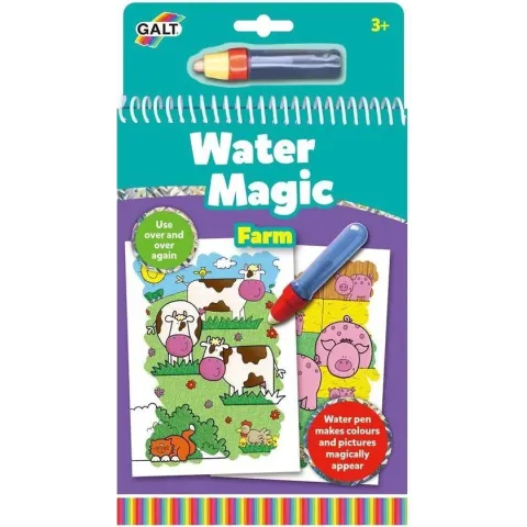 Galt Waterkleurboek Farm Junior 26 X 14 Cm 2-delig
