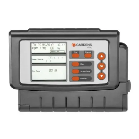 GARDENA Besproeiingscomputer 6030 - 3 besproeiingen per dag - 1min tot 3u 59min.