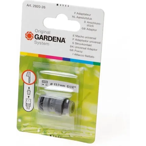 GARDENA  Insteeknippel 1/4  920