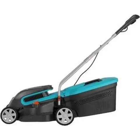 Gardena PowerMax Duwgrasmaaier Batterij/Accu Zwart, Blauw, Oranje