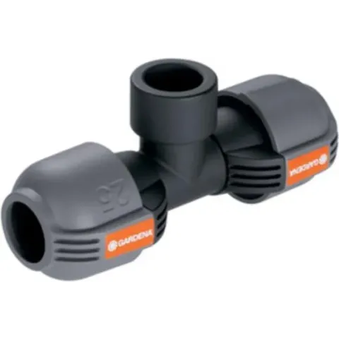 GARDENA Sprinklersysteem - T-stuk 25mm x 3/4" binnendraad