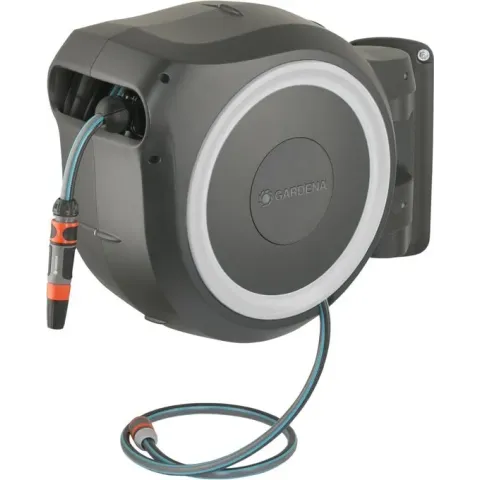 GARDENA Wandslangenbox RollUp M/L Wit - 25 Meter -  Ø 13 mm