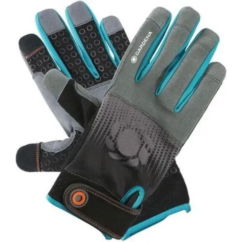 Gardena Werkhandschoenen Polyester/nylon Zwart/grijs Maat M