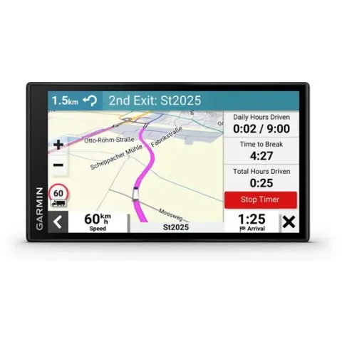 Garmin Dezl LGV610 - Vrachtwagennavigatie - Speciale vrachtwagen routes met Live Traffic - 6 inch