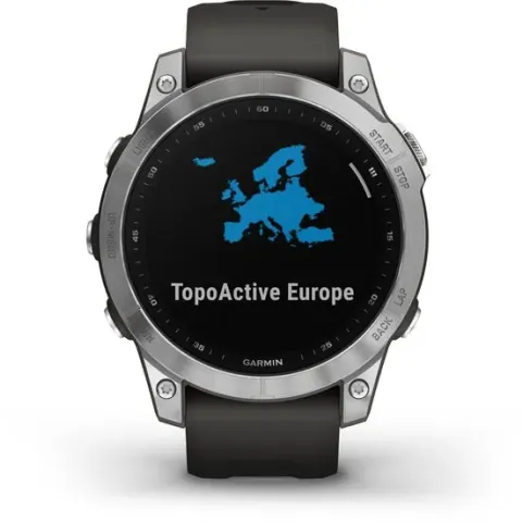 Garmin fenix 7 Multisport Smartwatch - Geavanceerde GPS Tracker - Multisport - 10ATM Waterdicht - Graphite