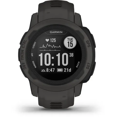 Garmin Instinct 2S Smartwatch - Robuust Sporthorloge met GPS - 30+ sport apps - Graphite
