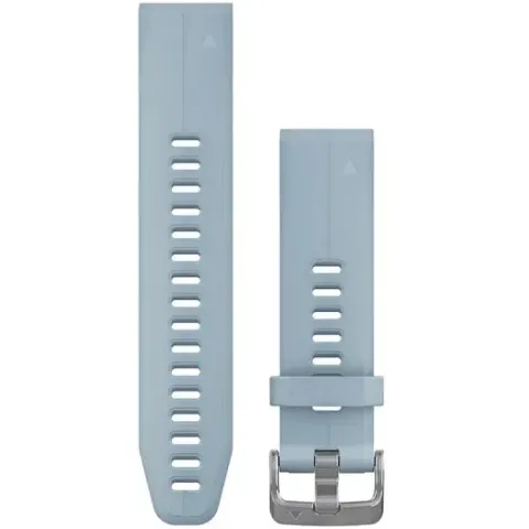Garmin QuickFit 20 horlogebandje - Zeeschuimblauw silicone