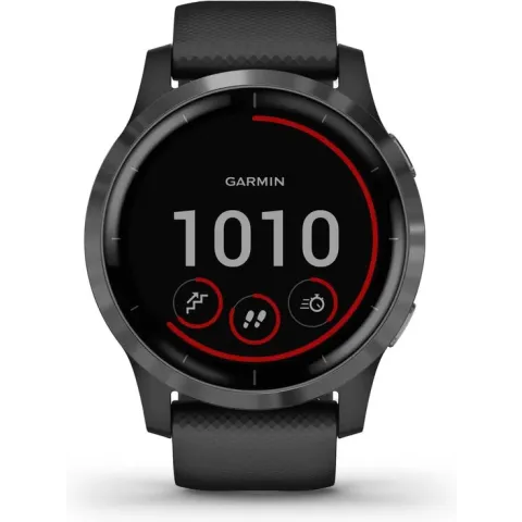 Garmin Vivoactive 4 - Smartwatch - 45 mm - Zwart/Leigrijs