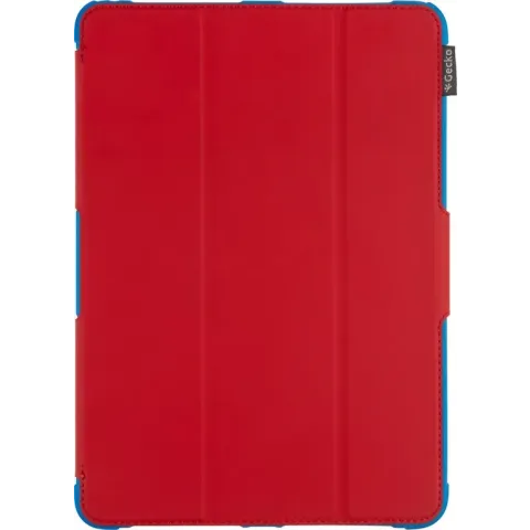 Gecko Covers Kleurrijke hoes + screen protector voor de Apple iPad 10.2 (2019/2020) voor kinderen - Super Hero Cover - Rood/Blauw