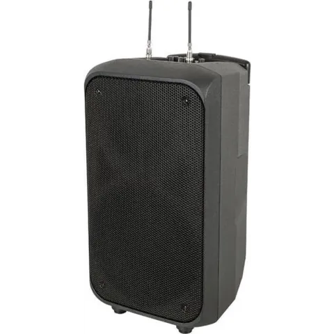 geluidsinstallatie met microfoon - Draadloze microfoon - Mobiele accu speaker - PSS-110 MKIII - Lichtgewicht mobiele speaker
